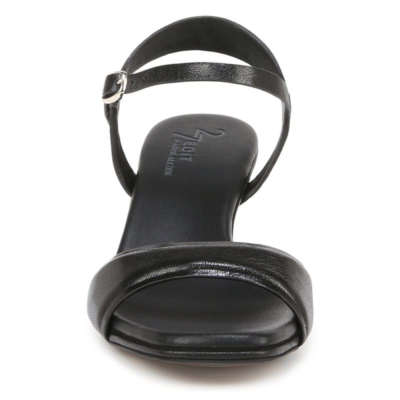 Naturalizer Women's 27 EDIT Grace Dress Sandal - Black Leather