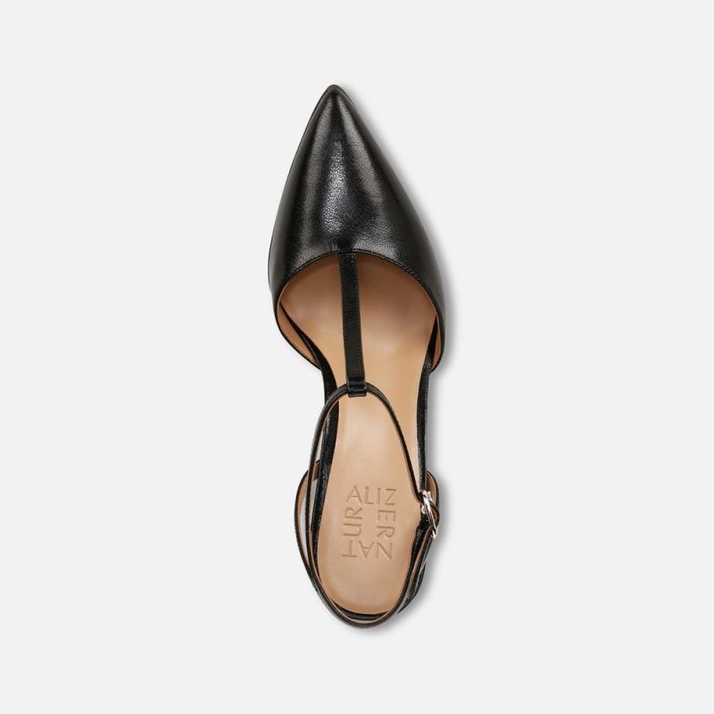 Naturalizer Women's Astrid Pump - Black Leather