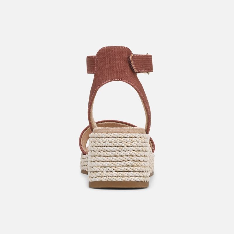Naturalizer Women's SOUL Gloria Espadrille - Clay Fabric