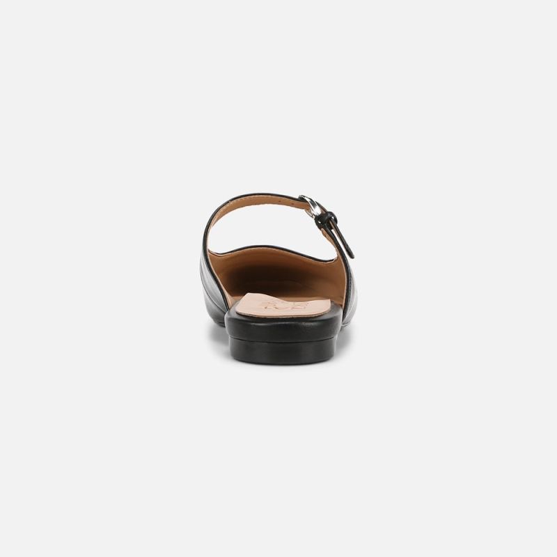 Naturalizer Women's Apple Mary Jane Mule - Black Faux Leather