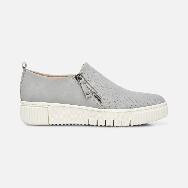 Naturalizer Women's SOUL Turner Slip On Sneaker - Stone Synthetic