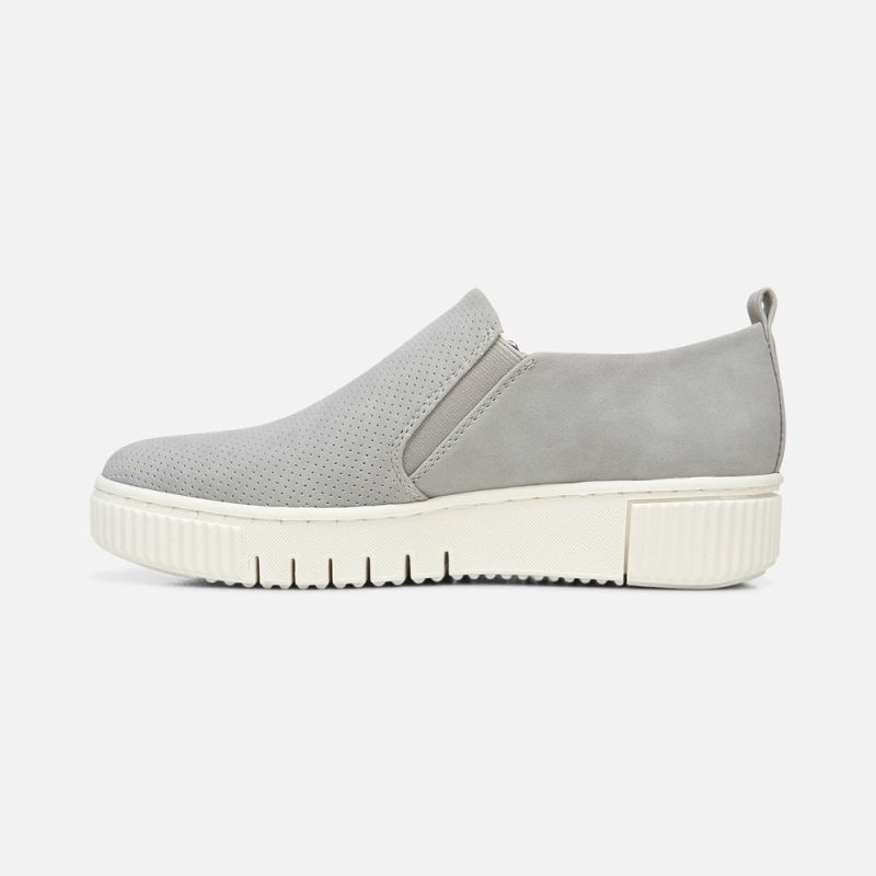 Naturalizer Women's SOUL Turner Slip On Sneaker - Stone Synthetic