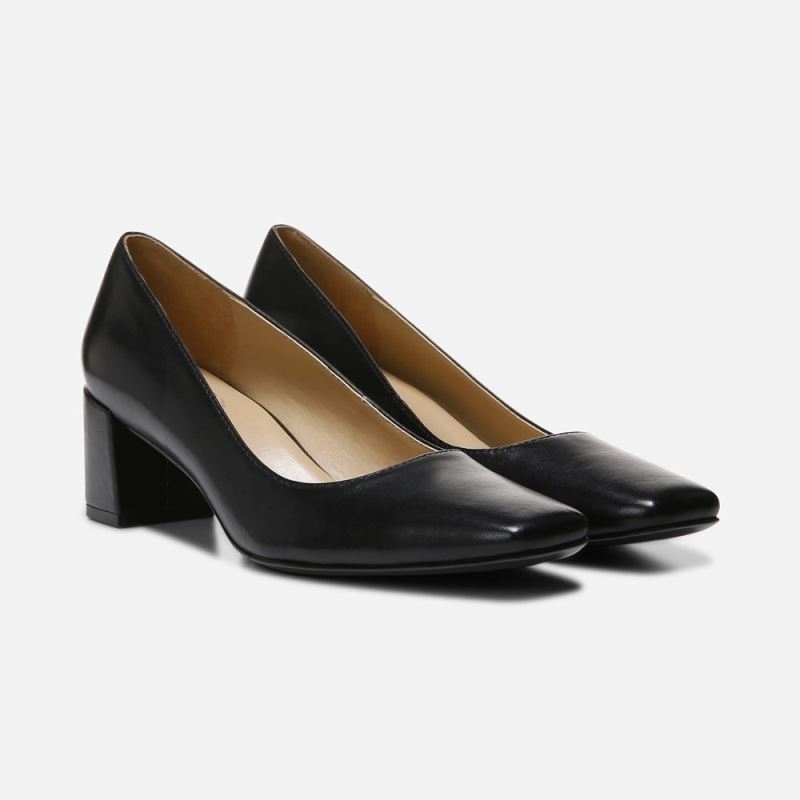 Naturalizer Women's Karina Pump - Black Leather