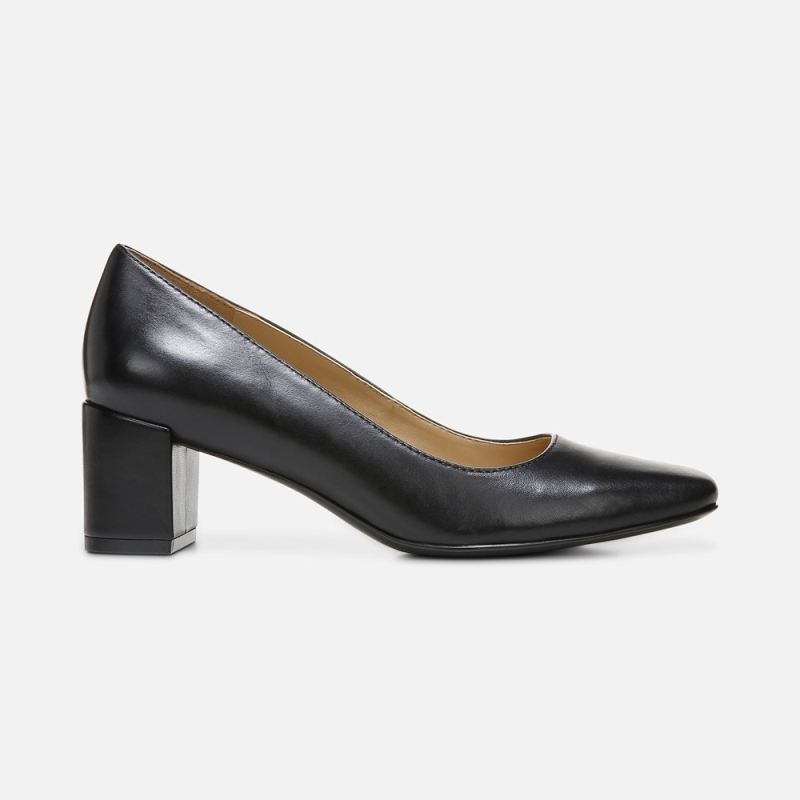 Naturalizer Women's Karina Pump - Black Leather