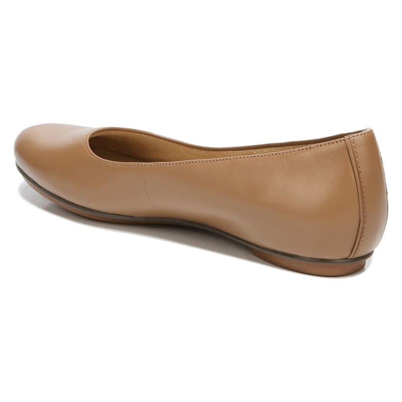 Naturalizer Women's Maxwell Ballet Flat - Cafe Leather