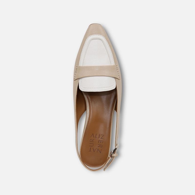 Naturalizer Women's Garner Slingback - Coastal Tan Faux Leather
