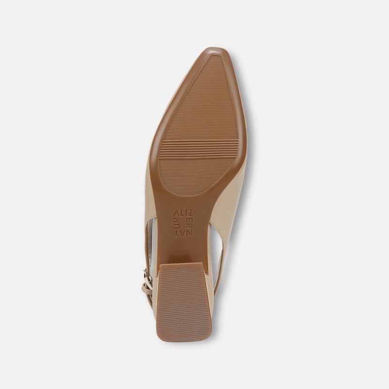 Naturalizer Women's Garner Slingback - Coastal Tan Faux Leather