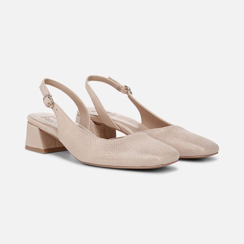 Naturalizer Women's Jayla Slingback Pump - Sand Leather
