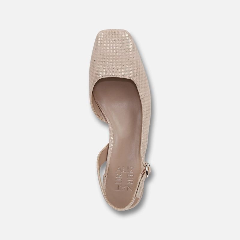 Naturalizer Women's Jayla Slingback Pump - Sand Leather