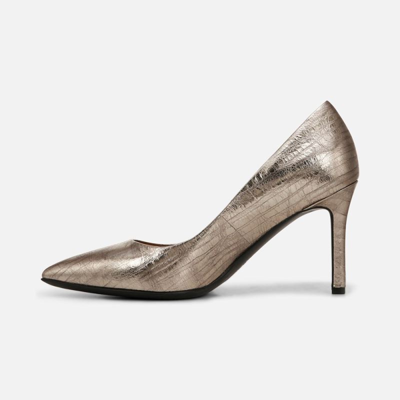 Naturalizer Women's Anna Pump - Graphite Pewter Leather