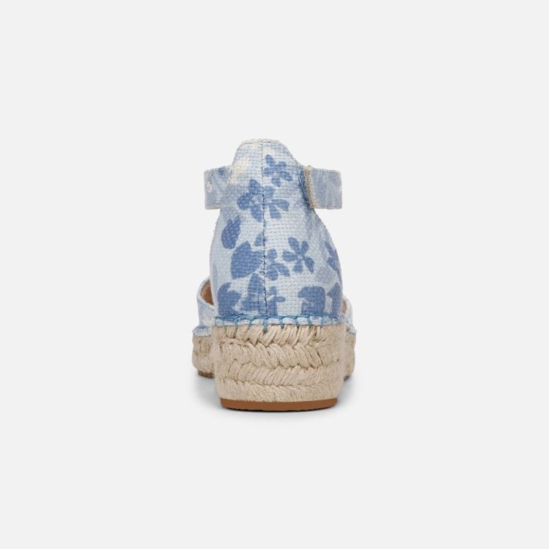 Naturalizer Women's SOUL Wren Espadrille - Bluebell Fabric