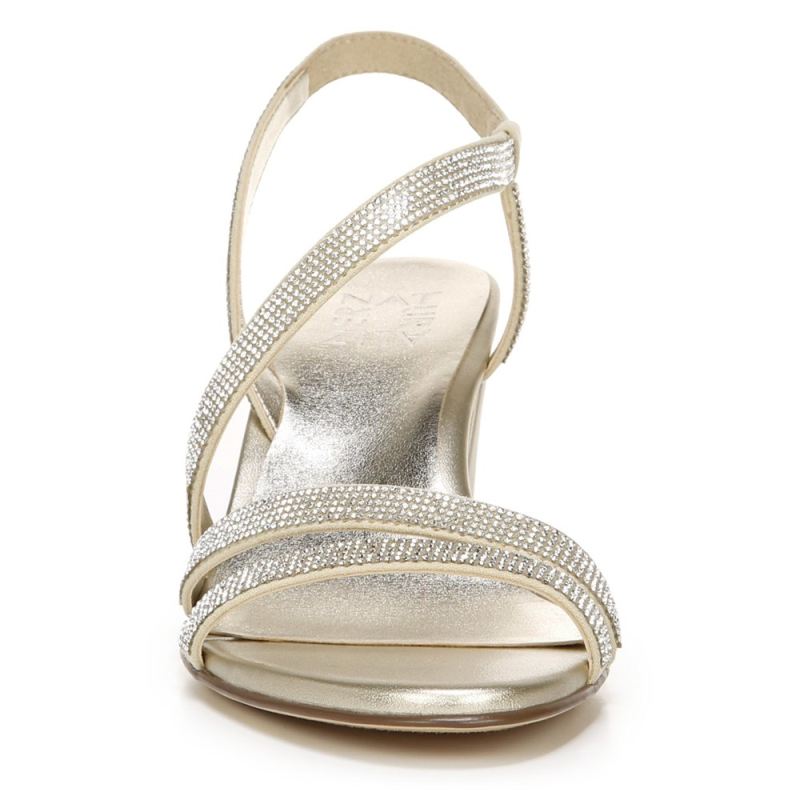 Naturalizer Women's Vanessa Dress Sandal - Champagne Fabric
