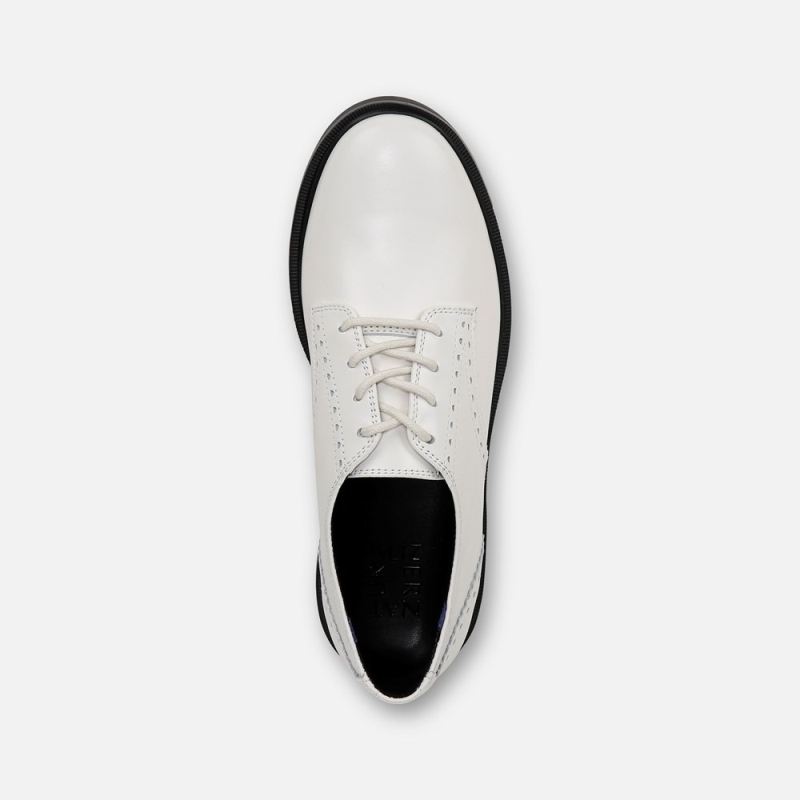 Naturalizer Women's Obtain Lace up Derby - Warm White Leather