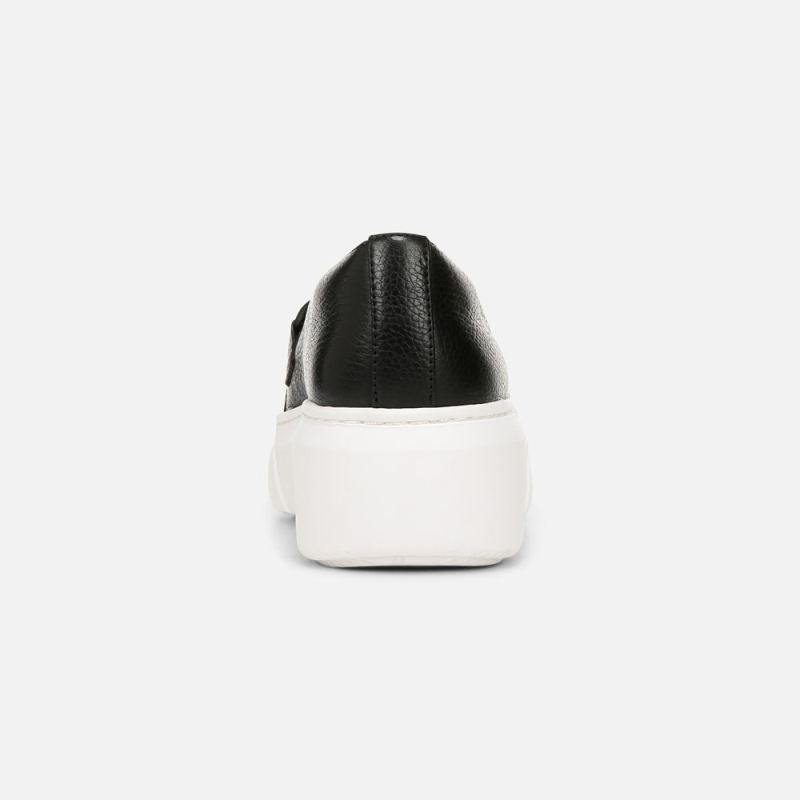 Naturalizer Women's Daphne Slip on Sneaker - Black Leather