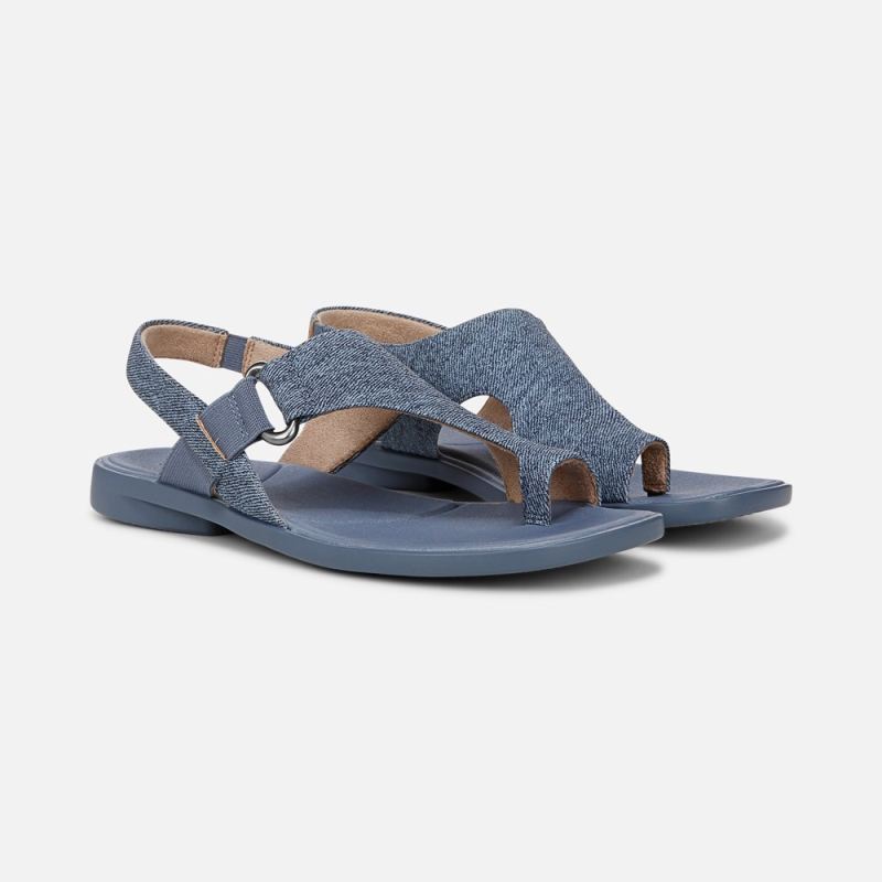 Naturalizer Women's SOUL Freya Sandal - Blue Denim