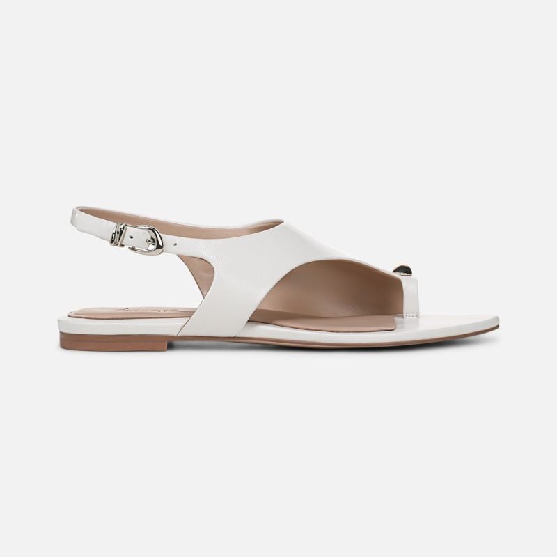 Naturalizer Women's 27 EDIT Via Sandal - Warm White Leather