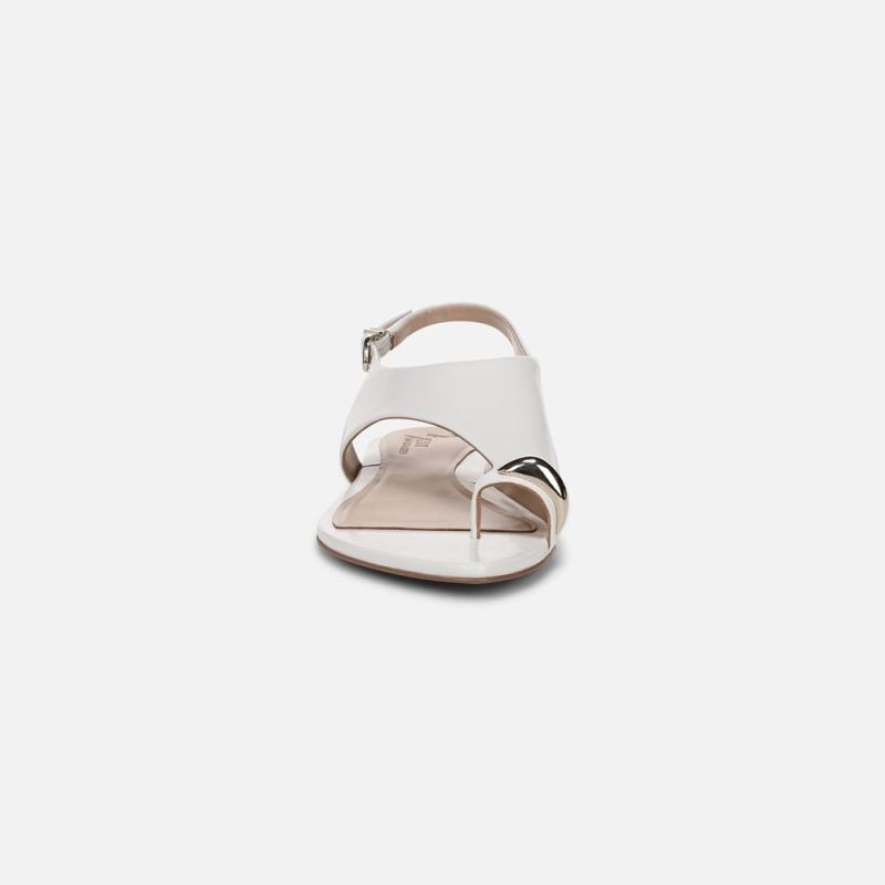 Naturalizer Women's 27 EDIT Via Sandal - Warm White Leather