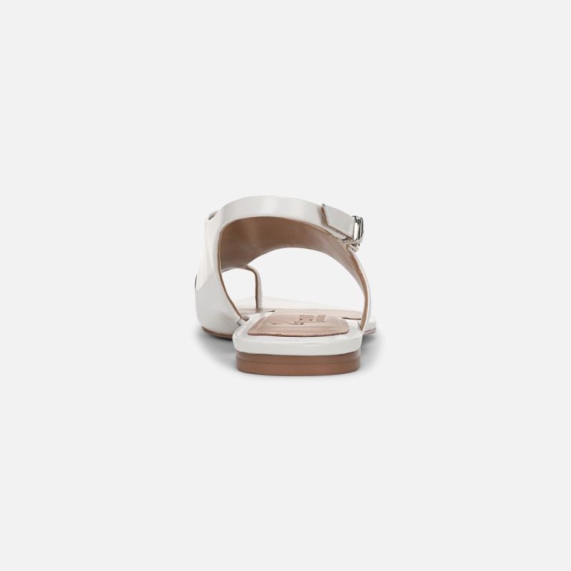 Naturalizer Women's 27 EDIT Via Sandal - Warm White Leather