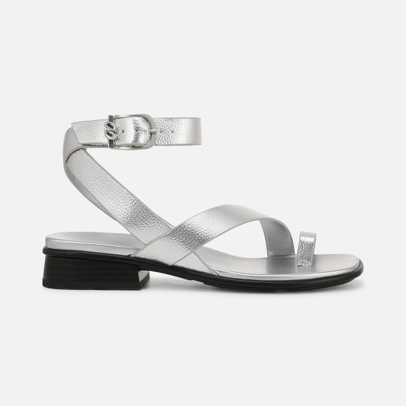 Naturalizer Women's Birch Sandal - Silver Faux Leather