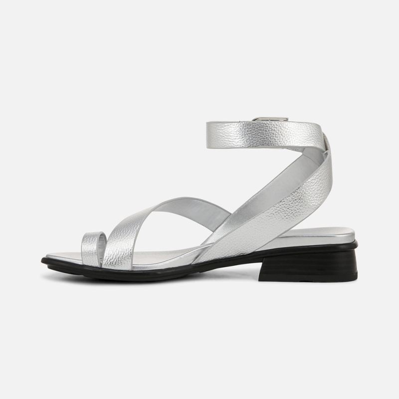 Naturalizer Women's Birch Sandal - Silver Faux Leather