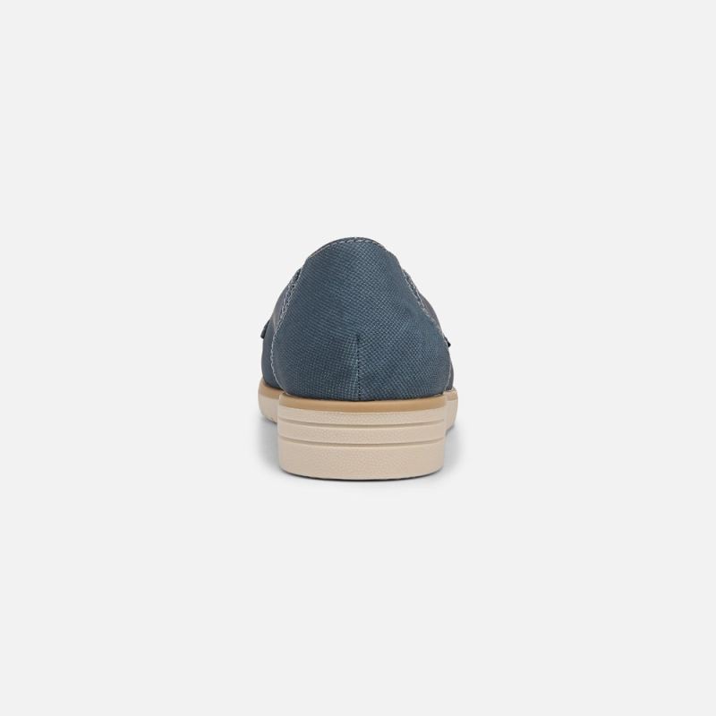 Naturalizer Women's SOUL Idea Moc Loafer - Indigo Faux Leather