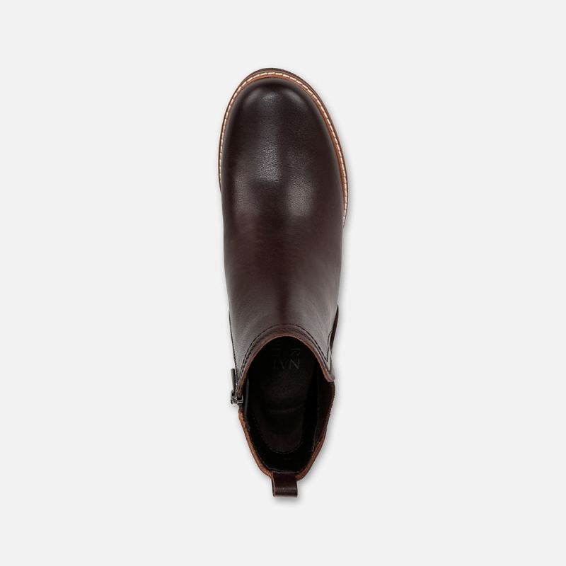 Naturalizer Women's Darry Bootie - Dark Brown Leather