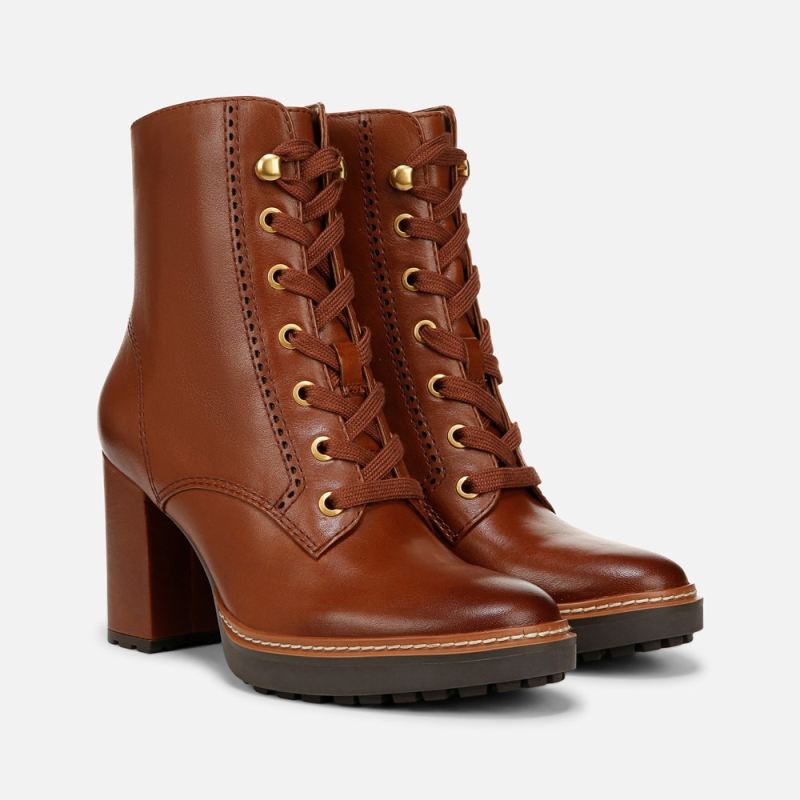 Naturalizer Women's Callie Bootie - Cider Spice Brown Leather