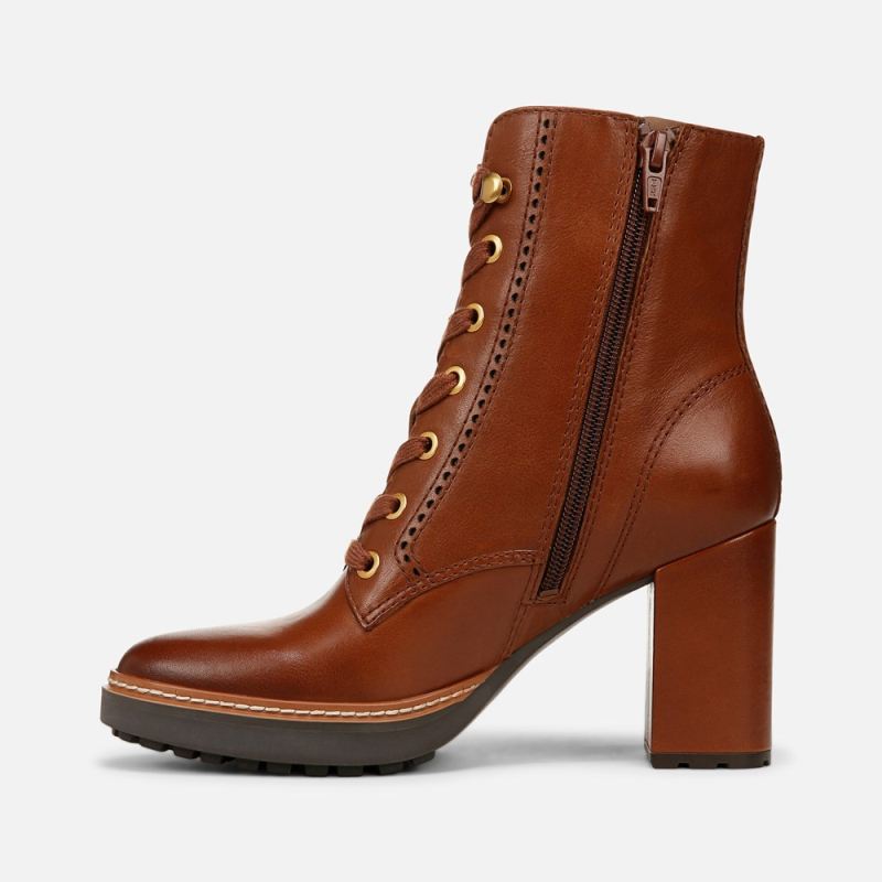 Naturalizer Women's Callie Bootie - Cider Spice Brown Leather