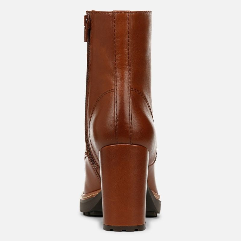 Naturalizer Women's Callie Bootie - Cider Spice Brown Leather