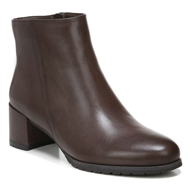 Naturalizer Women's Bay Weatherproof Bootie - CHOCOLATE LEATHER
