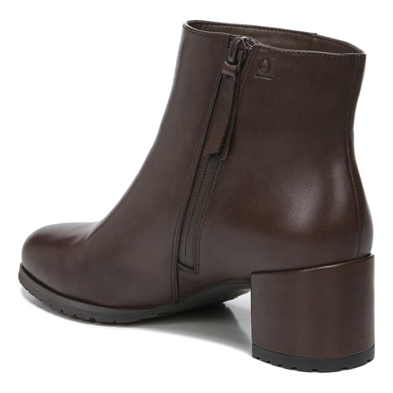 Naturalizer Women's Bay Weatherproof Bootie - CHOCOLATE LEATHER