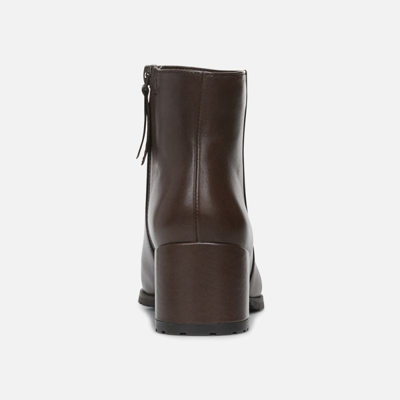 Naturalizer Women's Bay Weatherproof Bootie - CHOCOLATE LEATHER