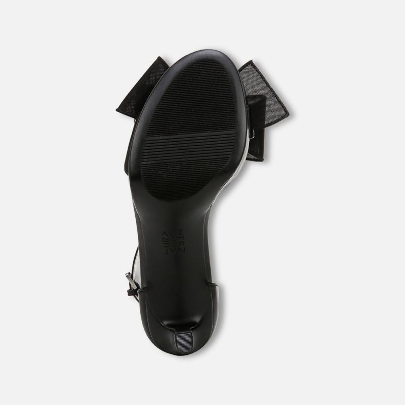 Naturalizer Women's Always Dress Sandal - Black Faux Leather