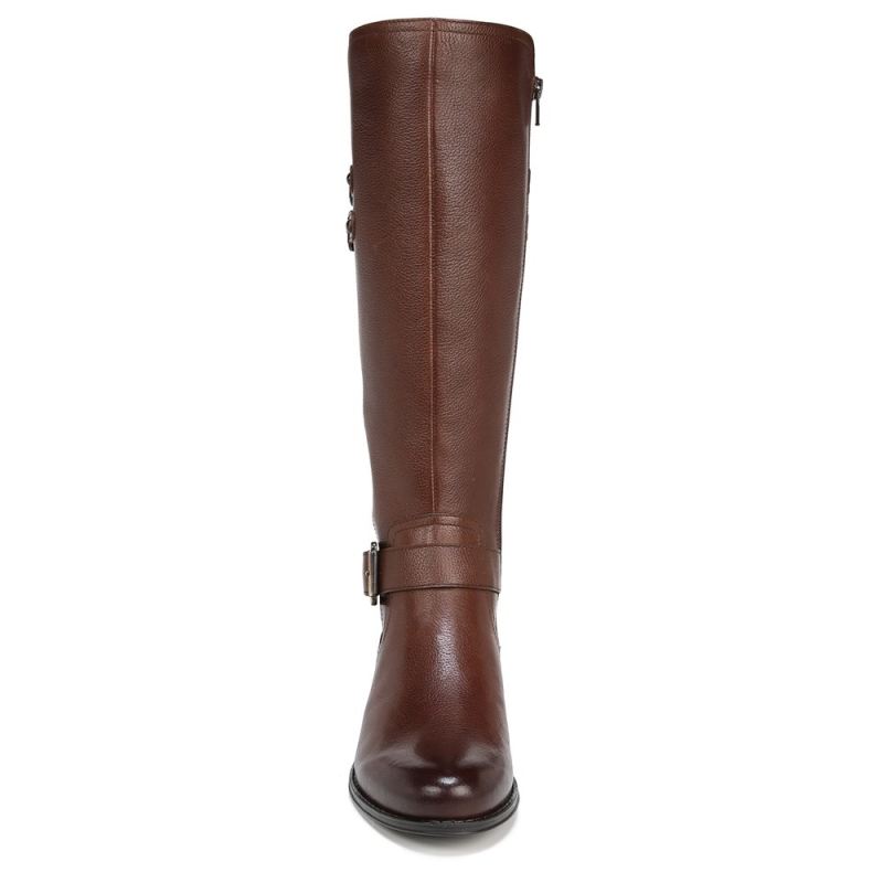Naturalizer Women's Jessie Knee High Boot - Chocolate Bar Leather
