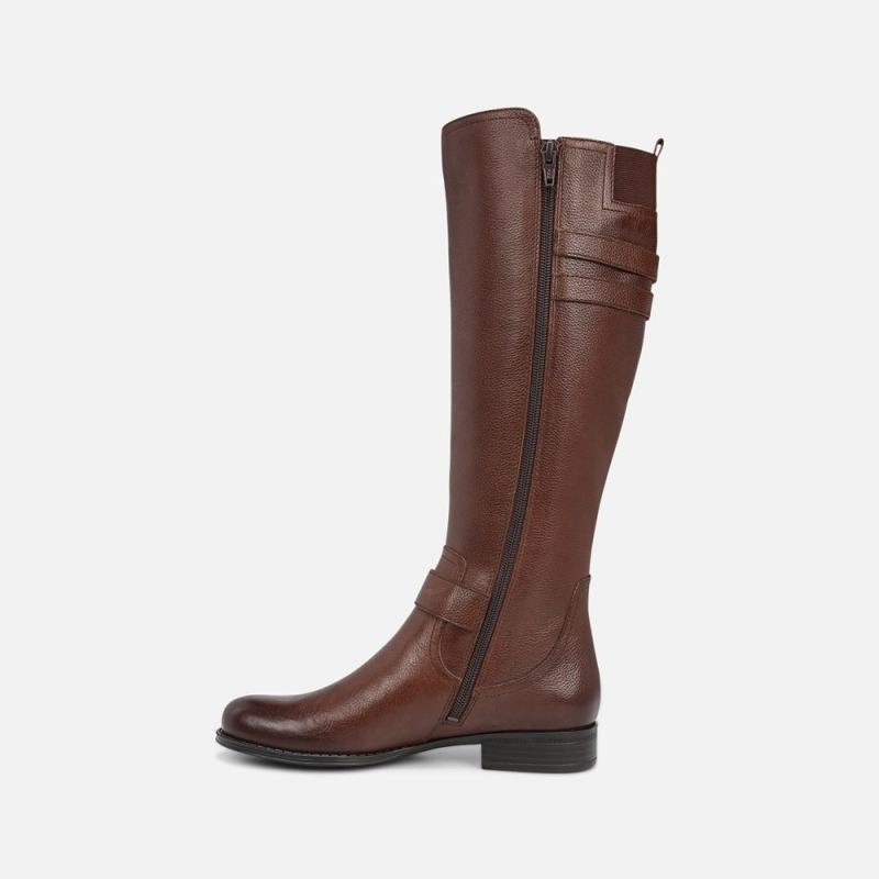 Naturalizer Women's Jessie Knee High Boot - Chocolate Bar Leather