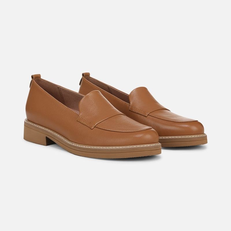 Naturalizer Women's Taylin Loafer - Toffee Brown Leather