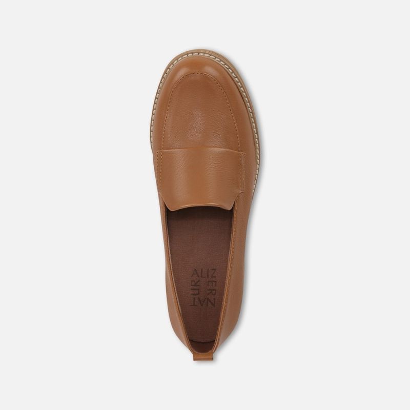 Naturalizer Women's Taylin Loafer - Toffee Brown Leather