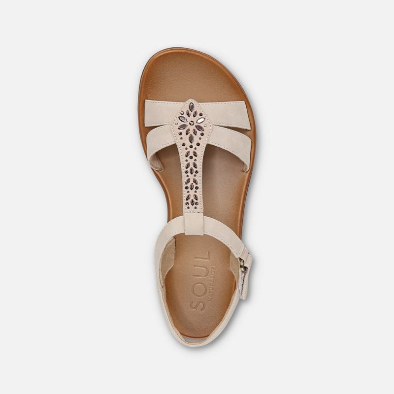 Naturalizer Women's Soul Summer Sandal - Porcelain Synthetic