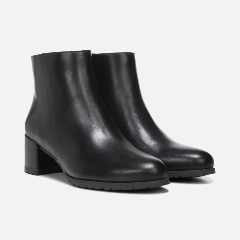 Naturalizer Women's Bay Weatherproof Bootie - BLACK LEATHER