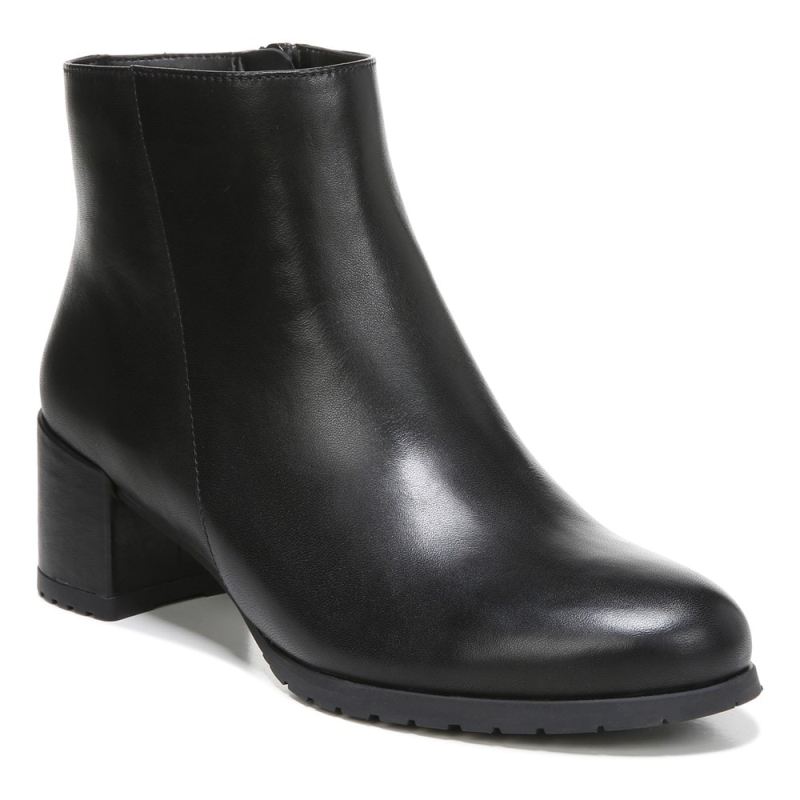 Naturalizer Women's Bay Weatherproof Bootie - BLACK LEATHER