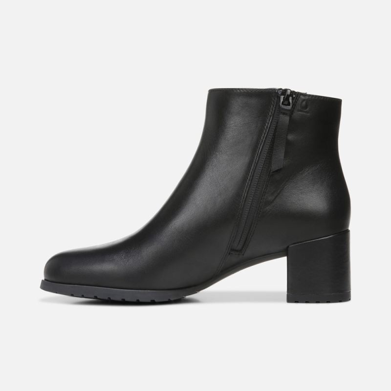 Naturalizer Women's Bay Weatherproof Bootie - BLACK LEATHER