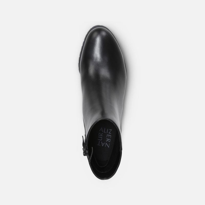 Naturalizer Women's Bay Weatherproof Bootie - BLACK LEATHER