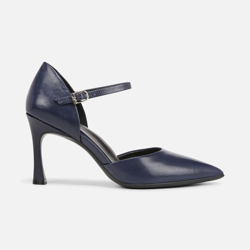 Naturalizer Women's Amber Dress Shoe - Midnight Blue Leather