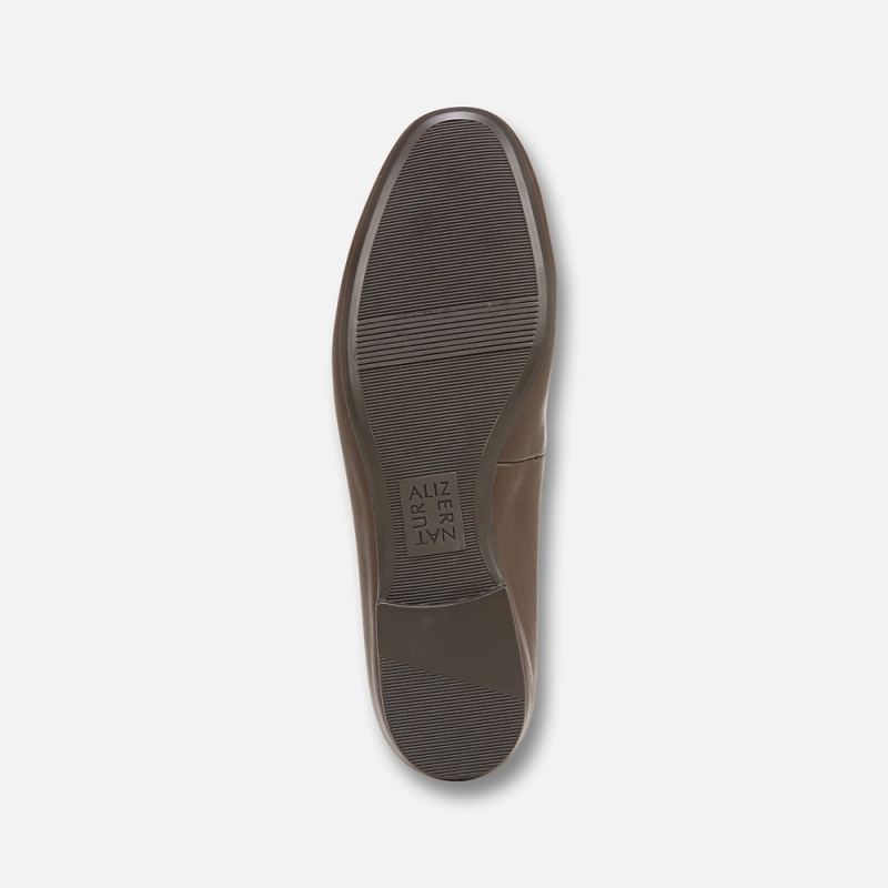 Naturalizer Women's Kelly Ballet Flat - Chocolate Bar Leather