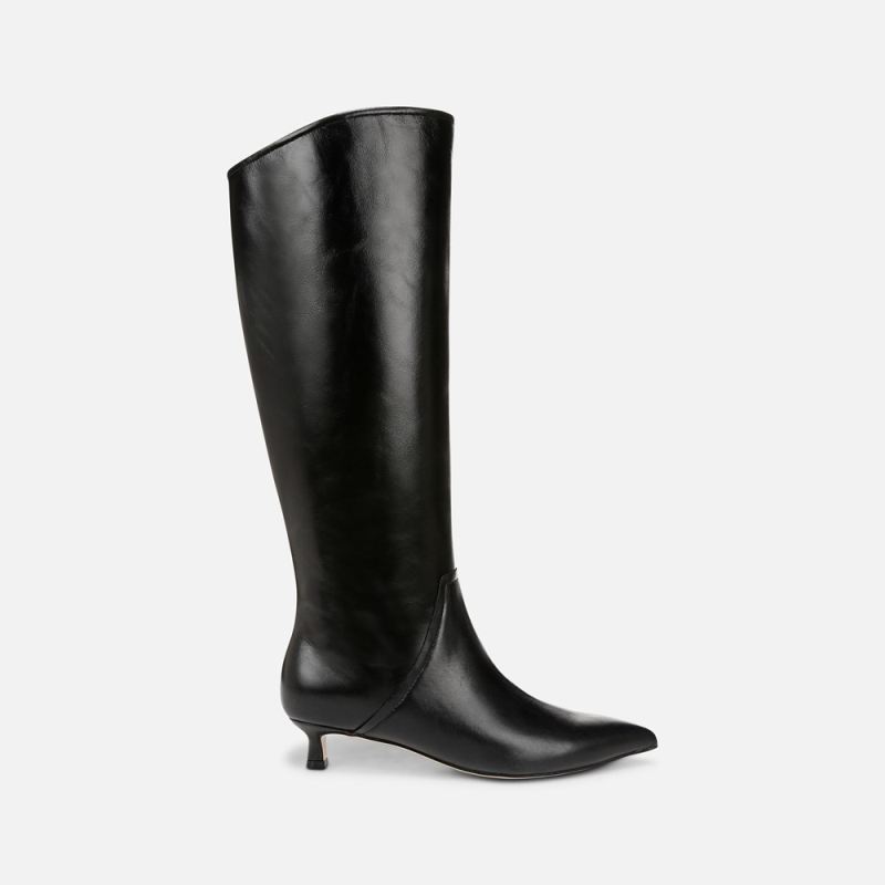 Naturalizer Women's 27 Edit Nikita Knee High Boot - Black Leather