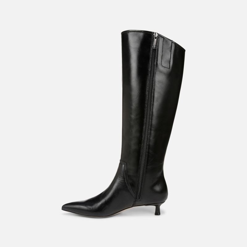Naturalizer Women's 27 Edit Nikita Knee High Boot - Black Leather