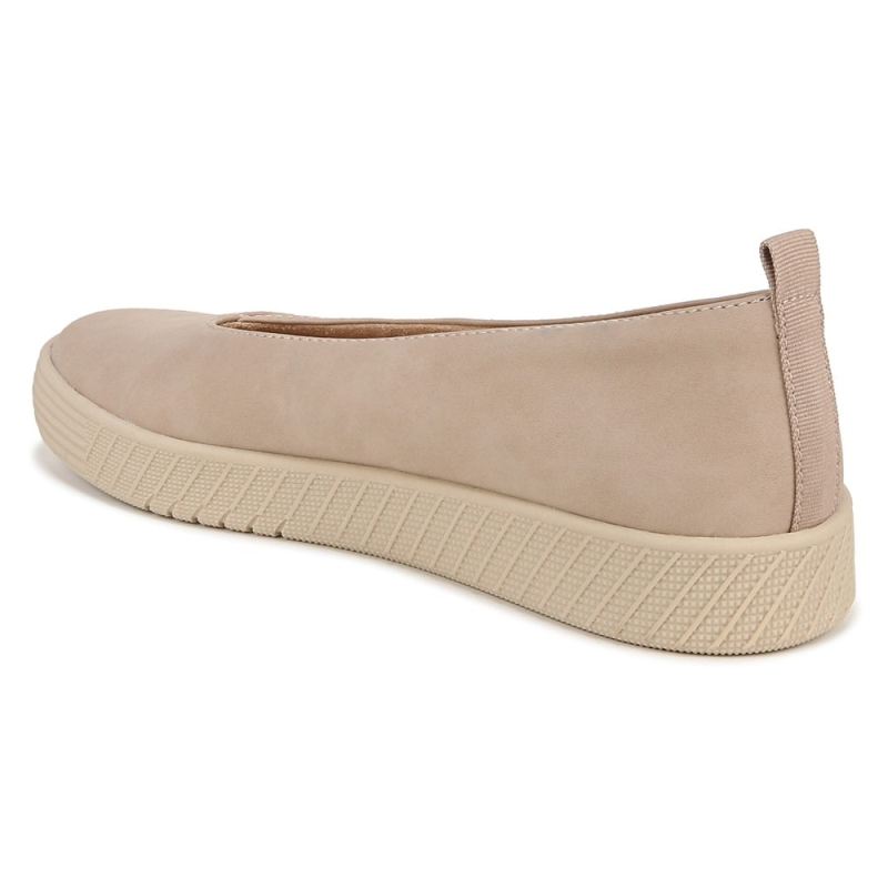 Naturalizer Women's SOUL Neela Slip On - Warm Taupe Beige Synthetic