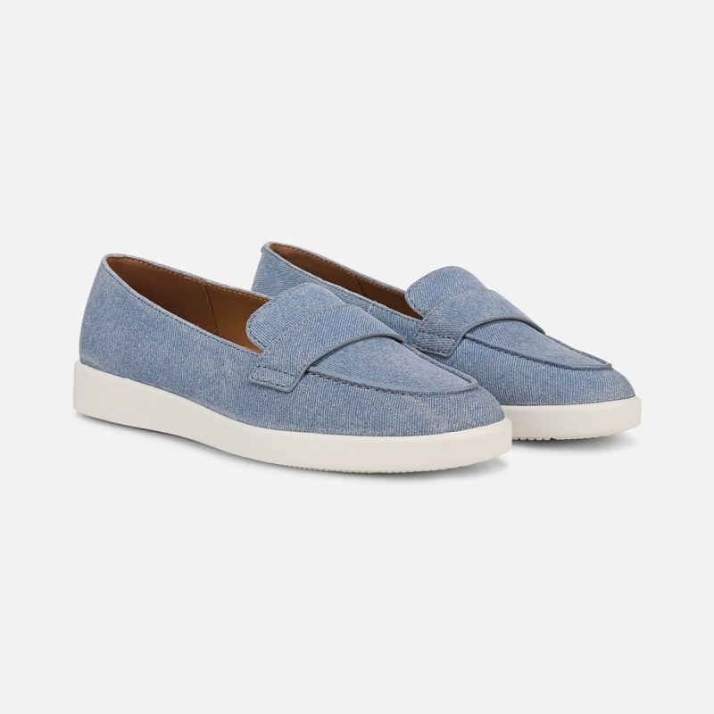 Naturalizer Women's Karis Loafer - Denim Blue Suede