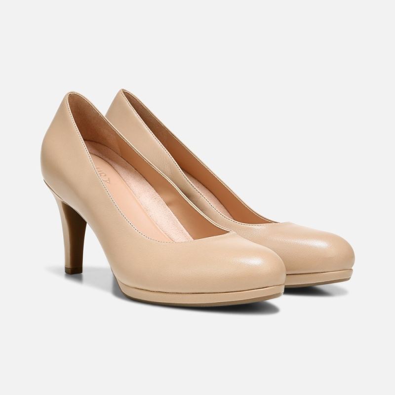 Naturalizer Women's Michelle Pump - Tender Taupe Leather