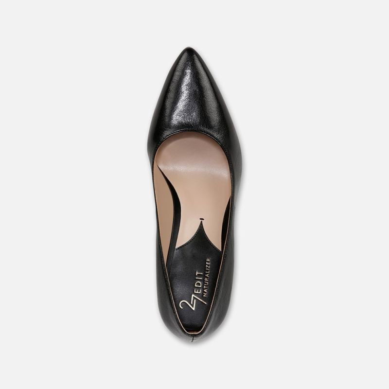 Naturalizer Women's 27 EDIT Adele Pump - Black Leather